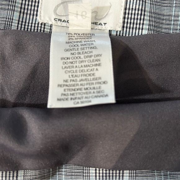 ⭐️ Cracked Wheat Gray A-Line Mini Skort- Y2K- size 16 - Picture 5 of 6